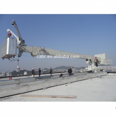 BMU with telescopic jib approved with CE certificate